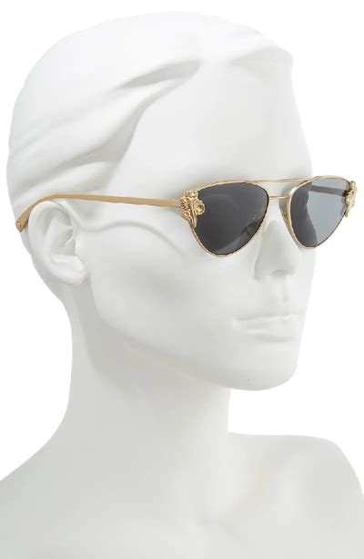 tribute 56mm aviator sunglasses versace|Versace Tribute 56Mm Aviator Sunglasses .